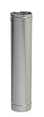 Труба дымоходная прямая 1 м D-140 мм из нержавеющей стали Прок по цене 1260 руб.