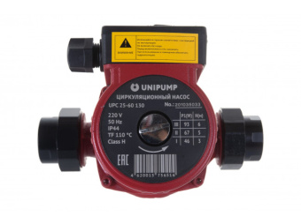 25-60 (130) UPC UNIPUMP насос циркуляционный